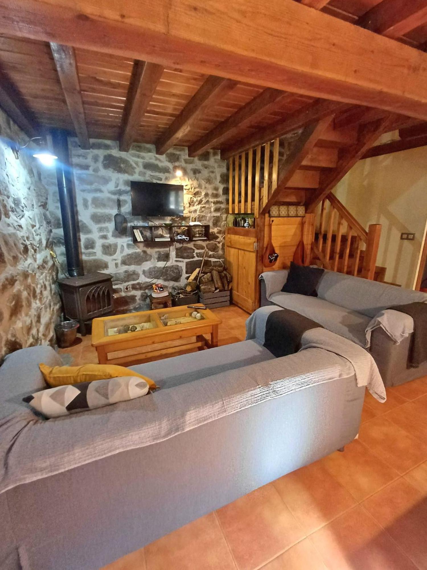 La Cabana Del Rio San Roque de Riomiera Luaran gambar